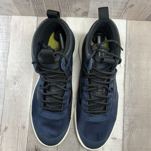 Vans UltraRange MTE Men's 1 Outdoor Sneakers Trail Waterproof High Top Navy Blue - Picture 4 of 14